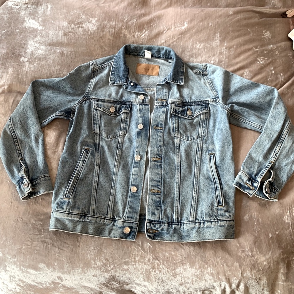 Vintage-Look Denim Jacket